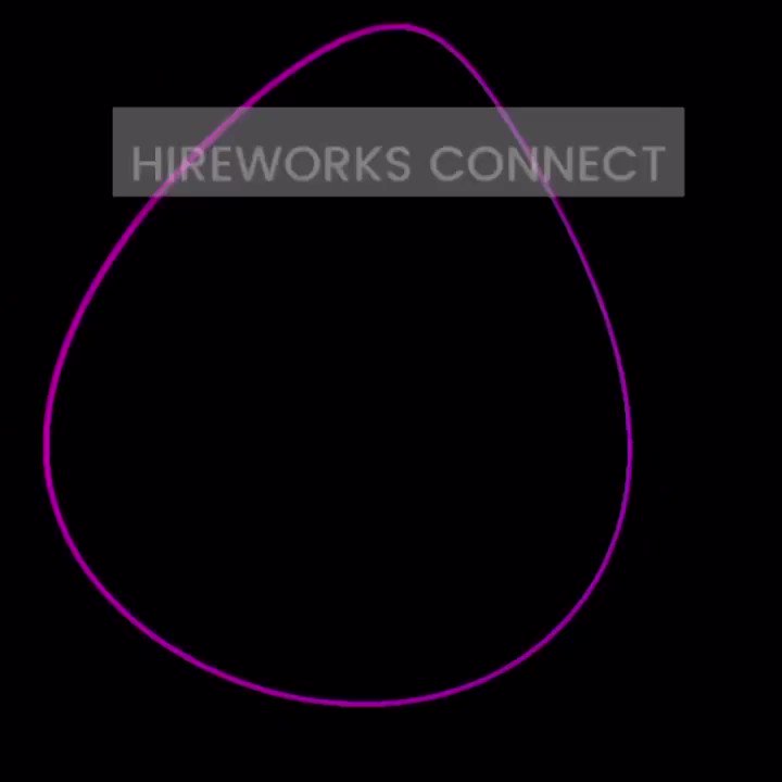 Image for the Tweet beginning: Hireworks Connect allows you to