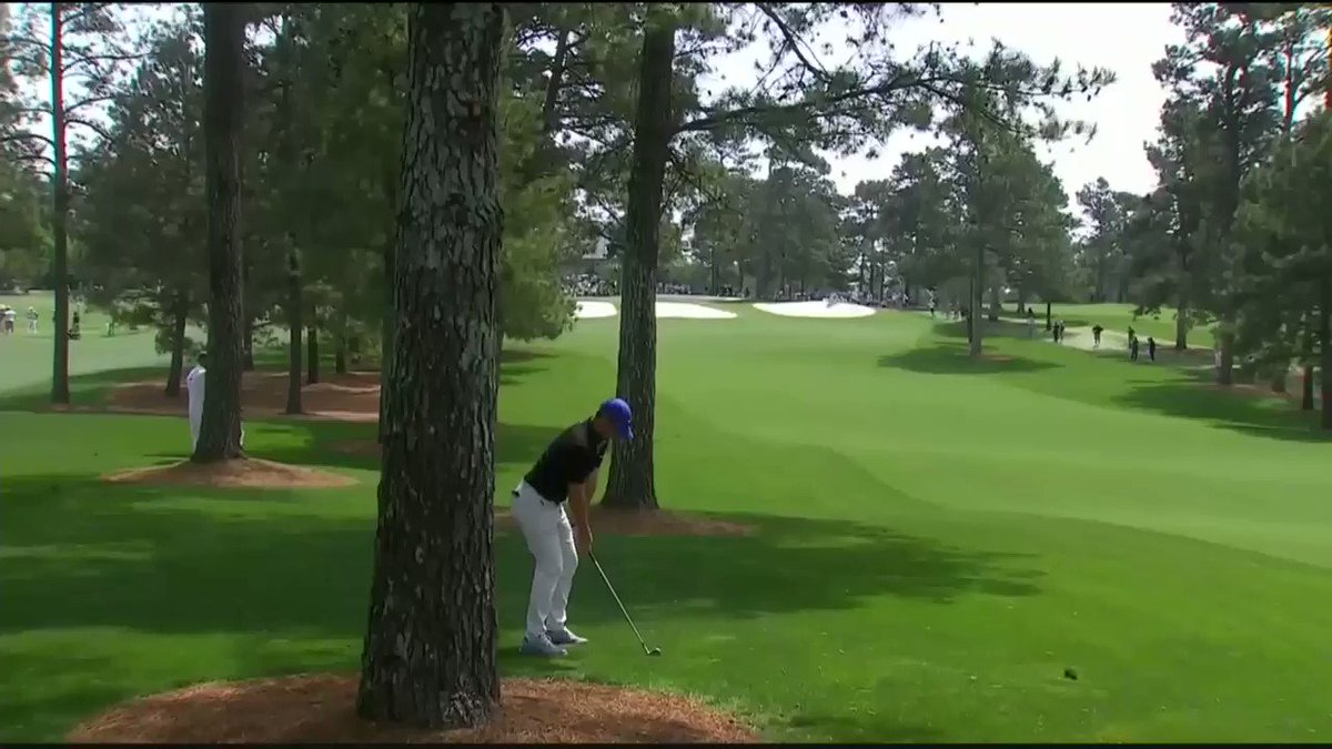 Rory McIlroy accidentally hit his dad with a golf ball on the first day of the 2021 Masters.