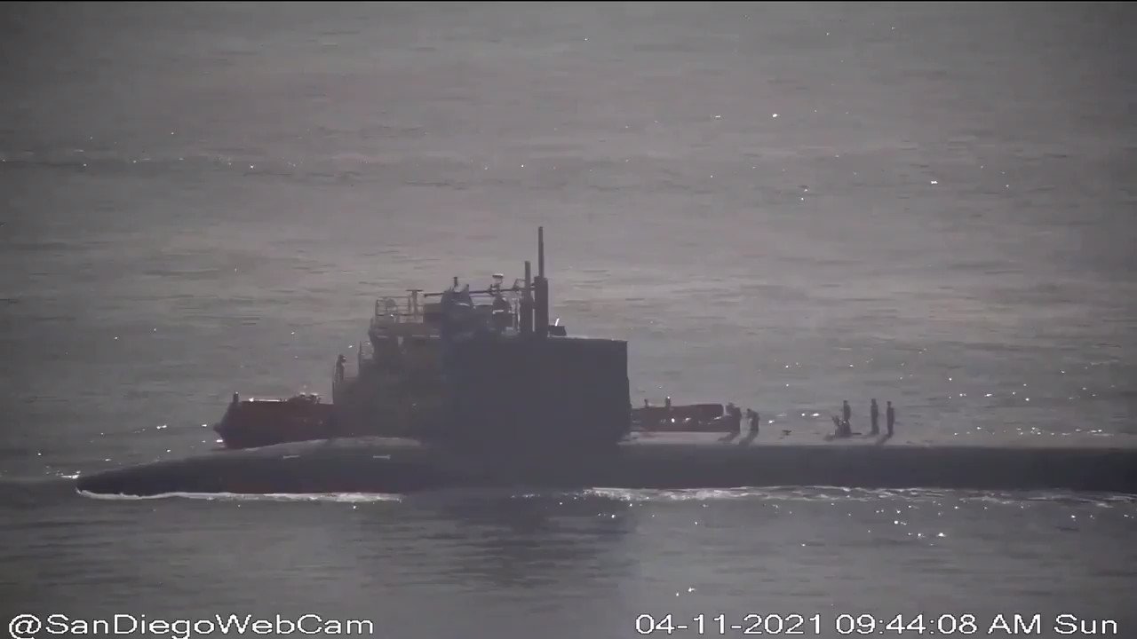WarshipCam on Twitter: "USS Connecticut (SSN 22) Seawolf-class attack