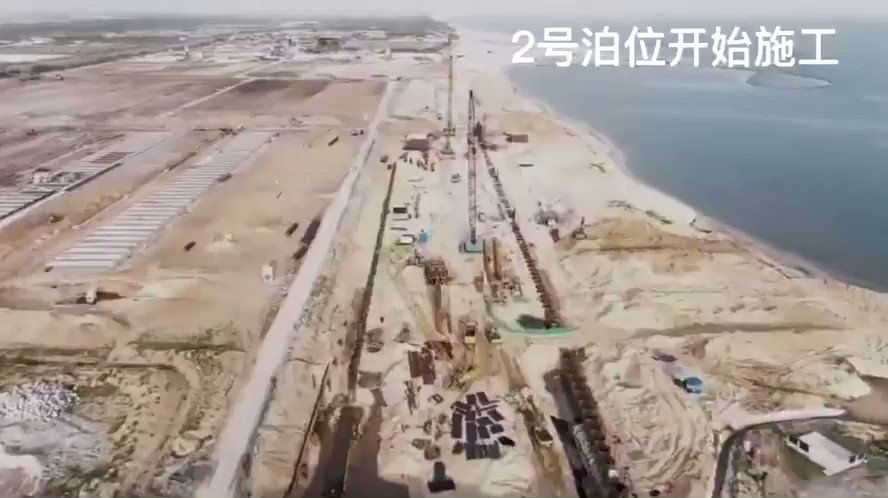 The pace of work for the Lekki deep sea port project has been very impressive since LPLEL received the $221 million counterpart funding from China harbour engineering company (CHEC), I believe they are on track to deliver the 1st phase by first quarter of 2023 https://t.co/KcJ4P6lECV