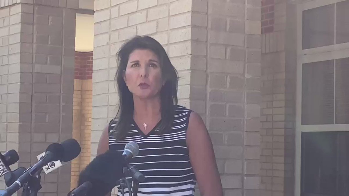 I asked @NikkiHaley if she would support Donald Trump if he runs again in 2024.
“Yes,” she told me.
“I would not run if President Trump ran, and I would talk to him about it,” she added. “That’s something that we will have a conversation about, at some point.”
Story upcoming https://t.co/8uGwxk2s84