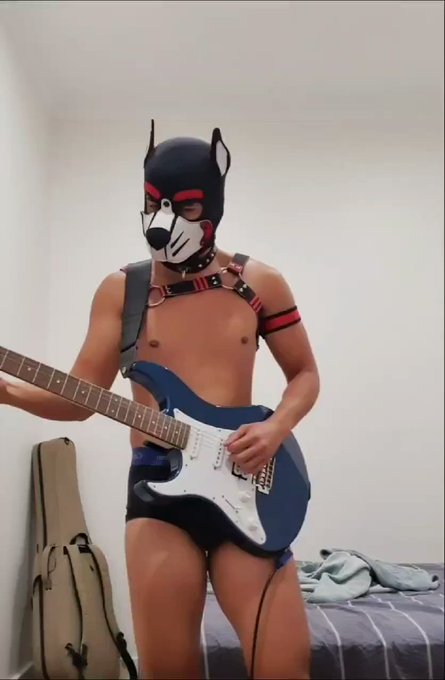 Just take some time, little pup you're in the middle of the ride??? #bdsm #kink #fetish #pupplay #puppyplay