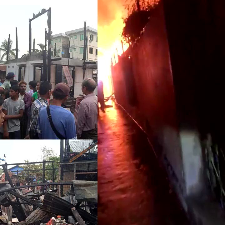 #Apr13Coup Aungmyaythazan, Mandalay
2am FIRE GUTTED circa 20 HOMES
4.50am fire finally extinguished
#WhatsHappeningInMyanmar https://t.co/2OwbxHWgiH