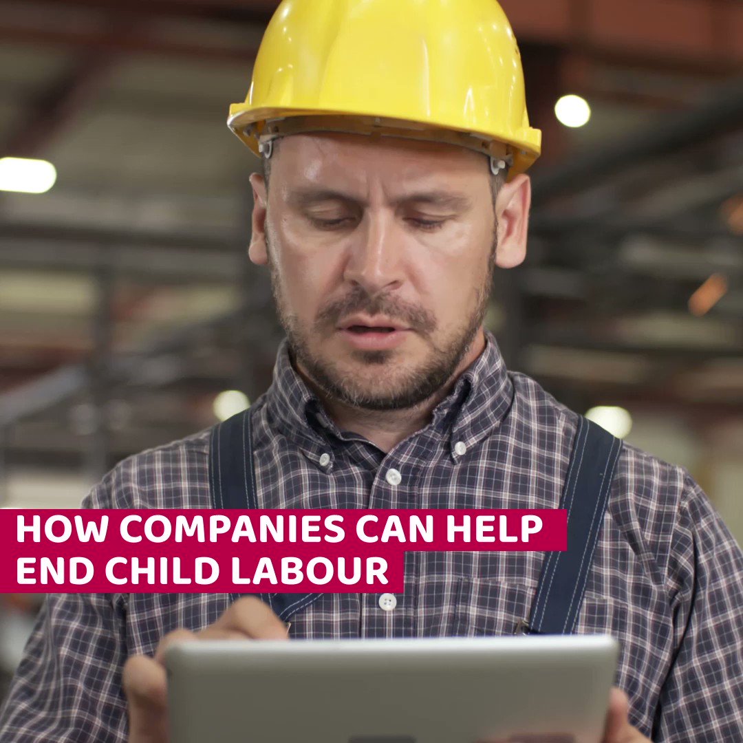 Your company has the power to help end child labour. This year, make a pledge to make a difference for children all over the world.
Start here: https://t.co/CaFDMAEjcS
#EndChildLabour2021 https://t.co/U6ivuAgzsy
