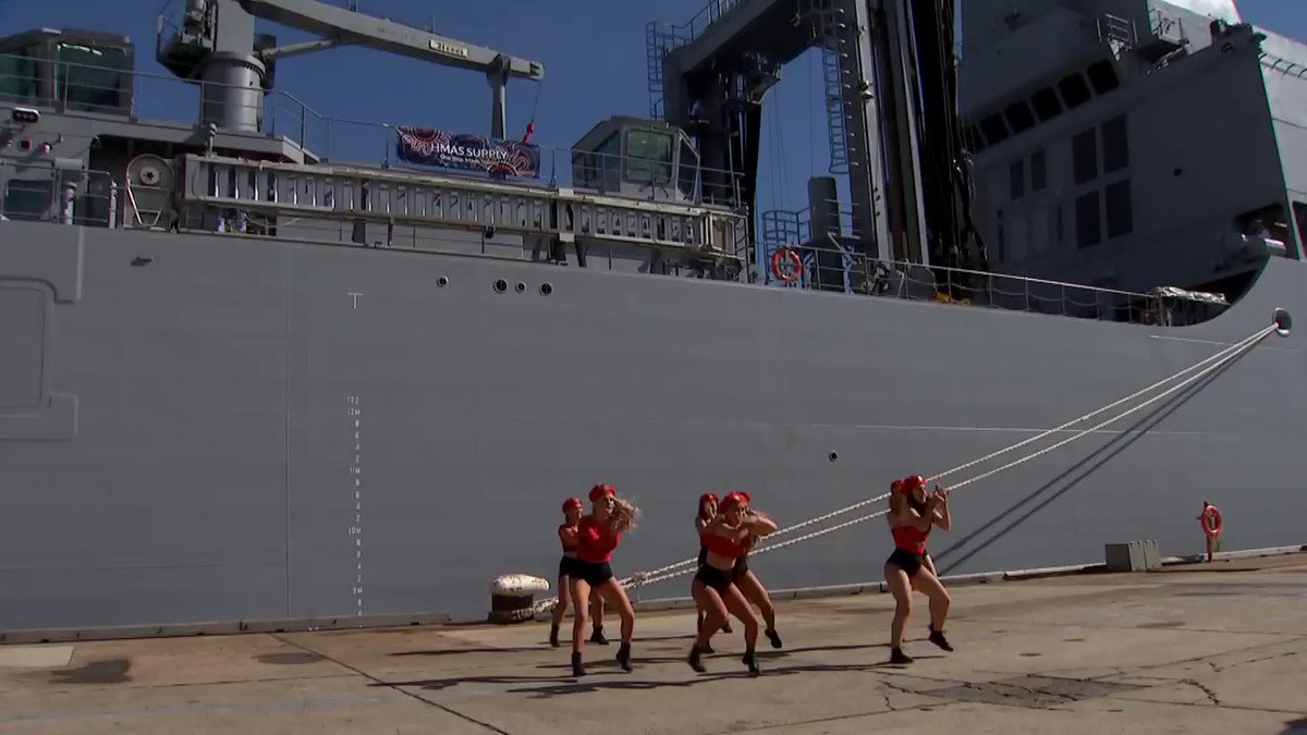 "We've got the CDF, we've got members of Parliament there, and the Governor-General's there, I don't think it's appropriate to be twerking. I think our standards in the ADF, and definitely commissioning a ship, should be a little bit higher than that". https://t.co/Nn1DwwdbeH https://t.co/id6YAND9E7