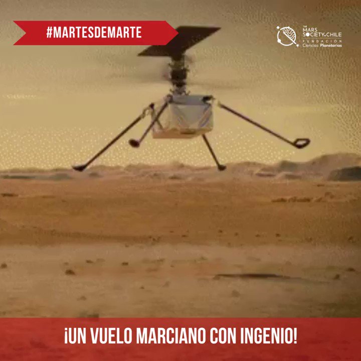🚁En este #MartesdeMarte les traemos algunos detalles técnicos al respecto, a la espera de su primer vuelo!
Post completo en #Instagram #Facebook
#LinkInBio
#marshelicopter #marsperseverance #PERSEVERANCEROVER #MARS2020 #countdowntomars #marsrover #juntosperseveramos #NASA https://t.co/8o9t860hI8