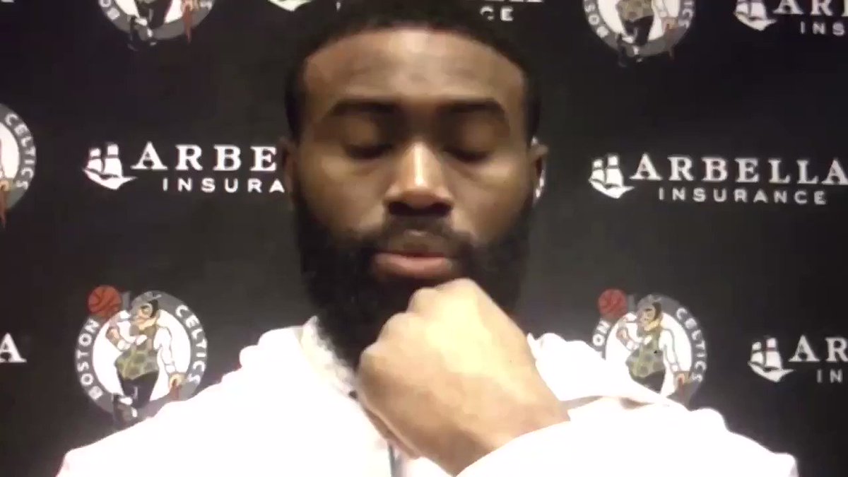 Jaylen Brown: โIโve got nothing basketball-wise to talk about.โ
He had something more impactful to talk about instead: https://t.co/W5g2gJTZN0