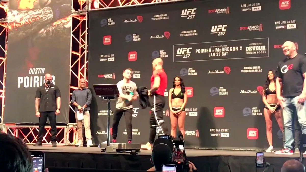 Not long until 💎 vs 🇮🇪 PT III.
This is gonna provide fireworks, folks.
#UFC264 https://t.co/qhrUYdWlZw