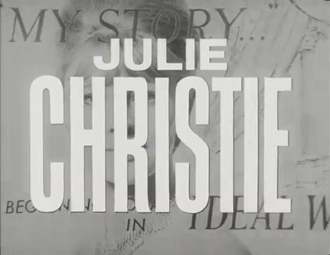 Happy Birthday, Julie Christie. 