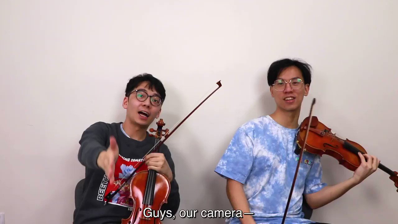 Two cheap violin guys