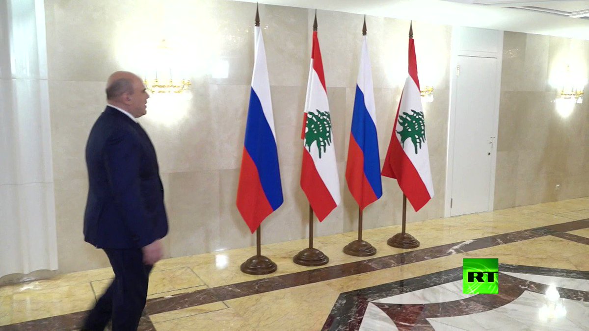 بالفيديو رئيس الوزراء الروسي يستقبل سعد الحريري في موسكو 🇱🇧🇷🇺
