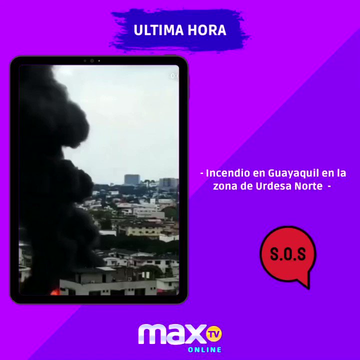 #UltimaHora 🚨
👉Incendio generó alarma en Urdesa, norte de la ciudad de Guayaquil. Los bomberos en sitio para controlarlo.
Vía: @RocioSerranoOK https://t.co/6QUyOAsCiA