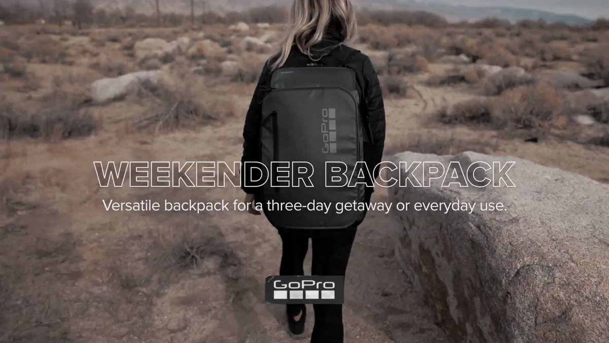 GoPro - Introducing the Weekender Backpack… The most... | Facebook