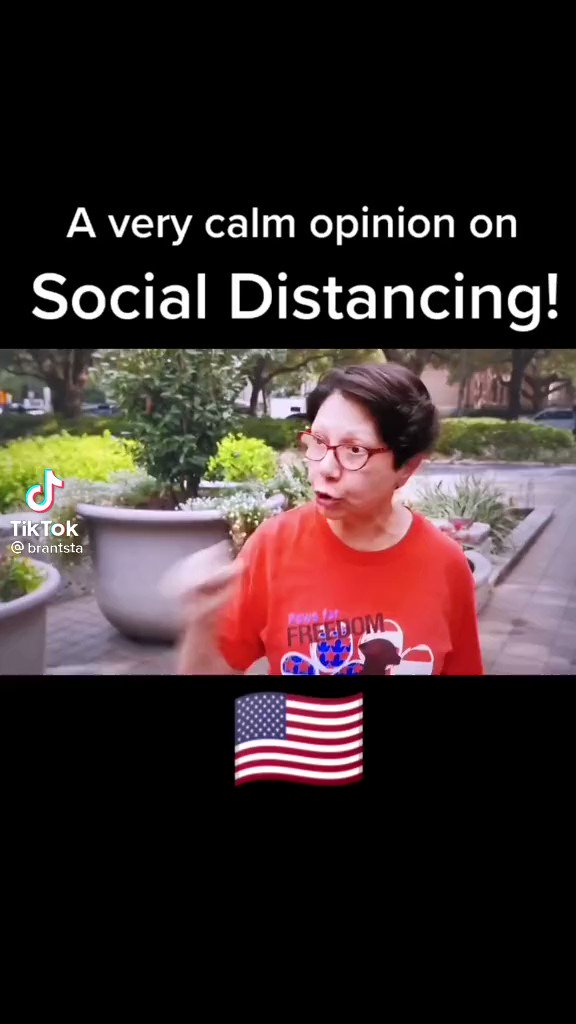 A Very calm opinion on social distancing!!! https://t.co/ktJ1afZjeC