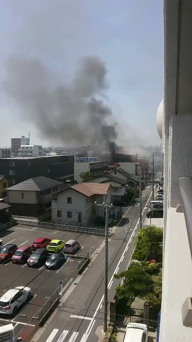 【火事】愛知県 名鉄 新安城駅付近で火事発生！「爆発音もありました。煙がすごいから窓が開けられない」 まとめまとめ