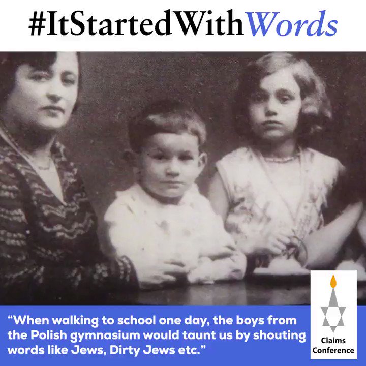 Today I join @Liberation_75, @ClaimsCon + the global community in commemorating the 75th anniversary of liberation from the Holocaust. May we never forget how hateful words transitioned to unthinkable violence in the past as we continue to fight antisemitism. #ItStartedWithWords