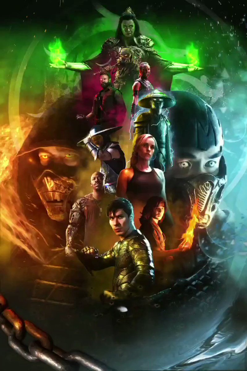 Filme de Mortal Kombat ganha pôster oficial feito por BossLogic