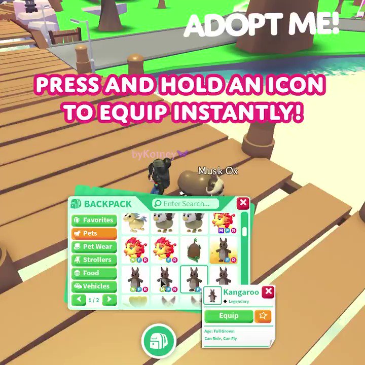Backpack Update brings New Features in Adopt me l Makes Trading so much Easier l New Lock 🔒 Button
