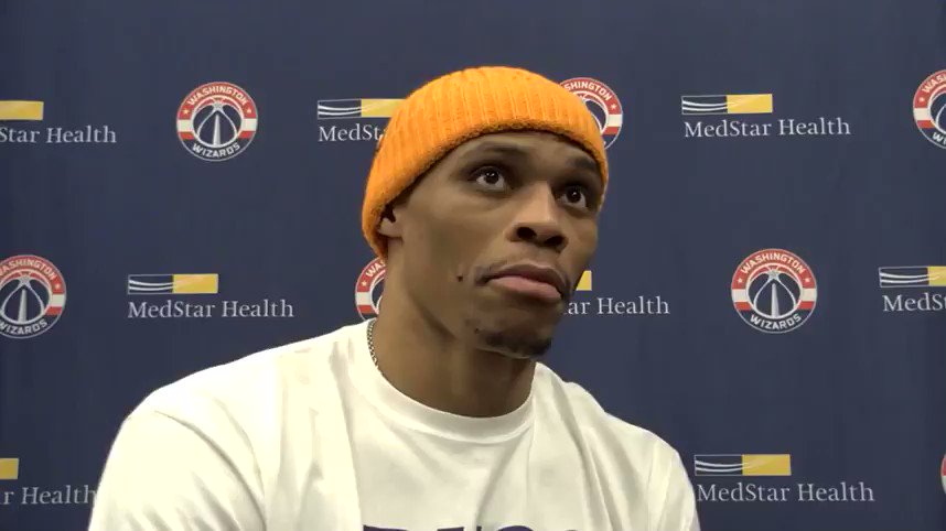 "You actually lead the NBA in clutch field-goal percentage in the last five minutes."
"Really? Ah, that's interesting."
Russ recreated his classic meme 💀
(via @FredKatz)
https://t.co/sYOd5WQwvG