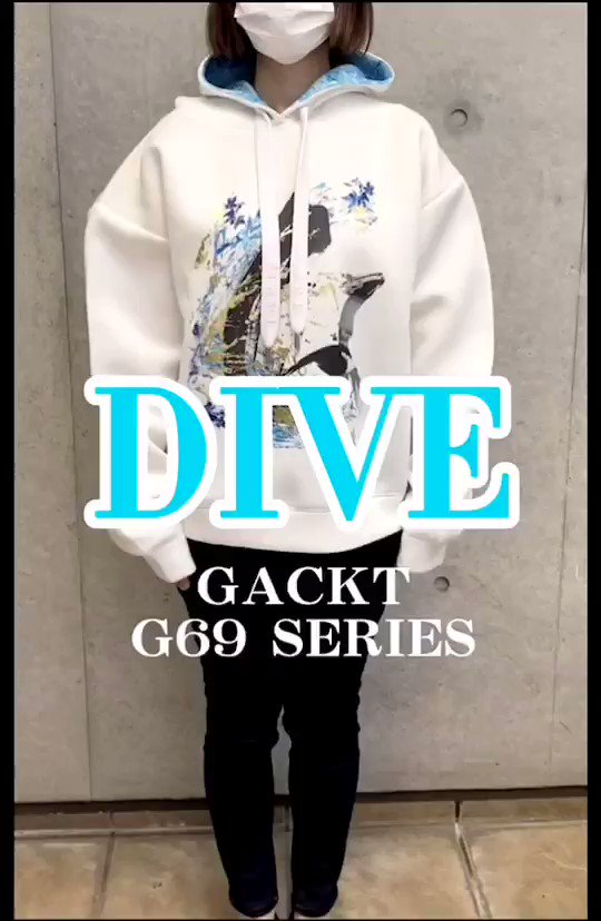 GACKT hoodie /DIVE