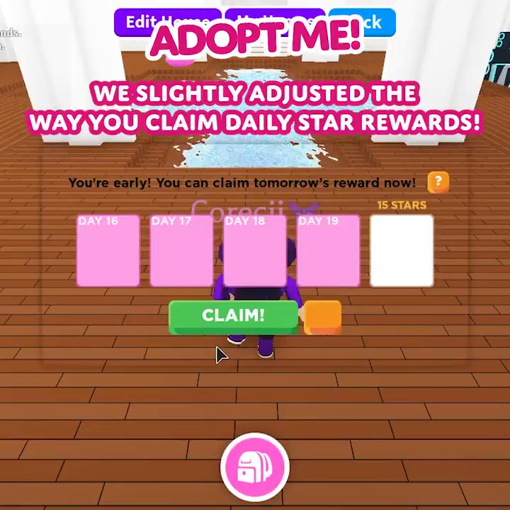 oh no! New Star Reward Refresh Update in Adopt Me 