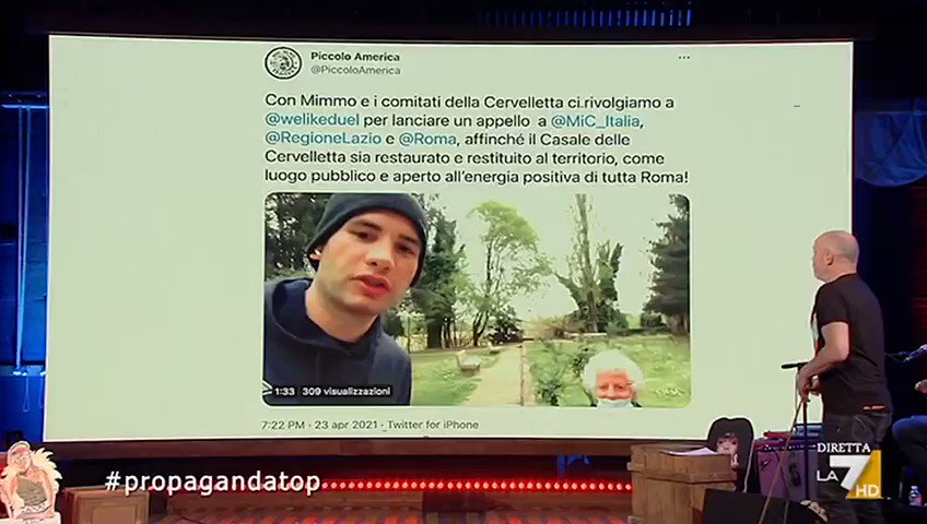 Bravo @ValerioCarocci @PiccoloAmerica per l’impegno per salvare la Cervelletta, e questo successo! https://t.co/zgq6G9ssiB