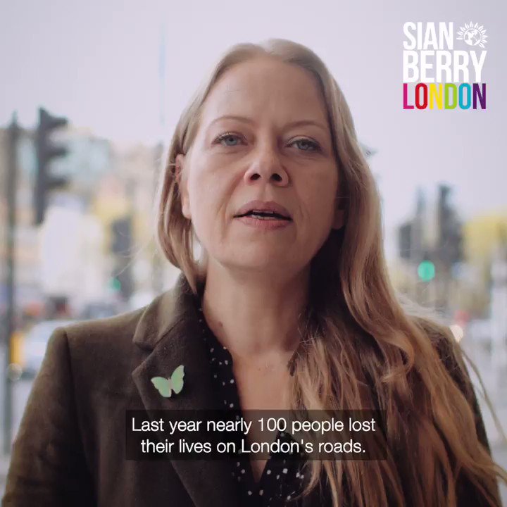 Today you can vote for a London where nobody loses their life on our roads.

Helsinki and Oslo eliminated pedestrian deaths in 2019. We can do the same here.

Vote Sian Berry for Mayor today.

#SianForMayor #LondonMayor2021 #VoteGreen2021 

https://t.co/JfsY1V4ax4