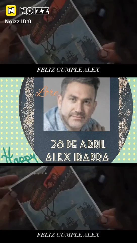 Happy birthday Alex Ibarra.            .   