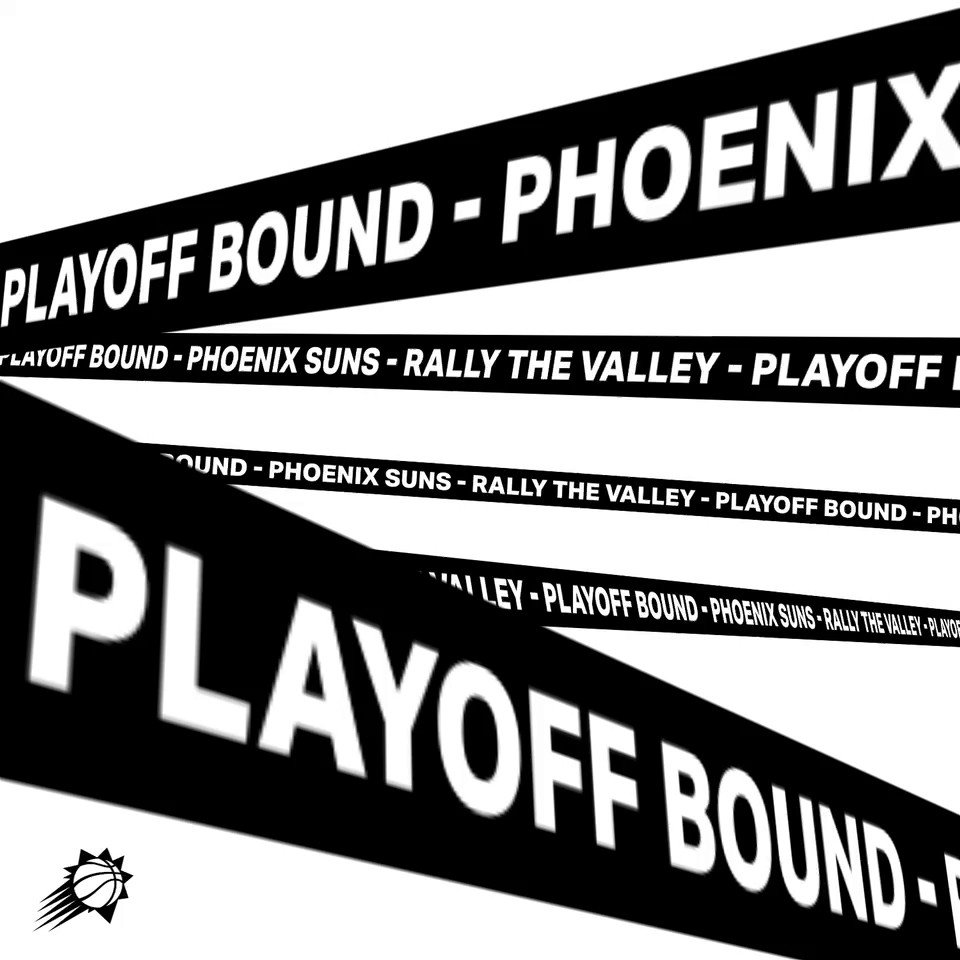 The Suns have clinched a spot in the 2021 @NBA Playoffs
ย
Tonight we celebrate, tomorrow weโre back to work
ย
#RallyTheValley
๐ค @Ticketmaster @Verizon @FanDuel @MichelobULTRA https://t.co/erV0SYZdDv