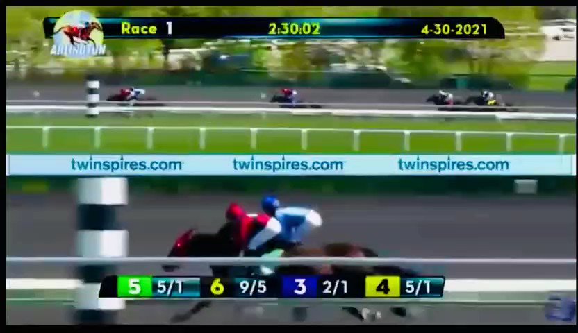 Comenzando con el pie derecho.

1st victory of the meet for Javier Tavares.... HEY HEY, owned and trained by Blanca Candelas, opening day's 1st race @Arlington_Park. https://t.co/CnC96bSgda