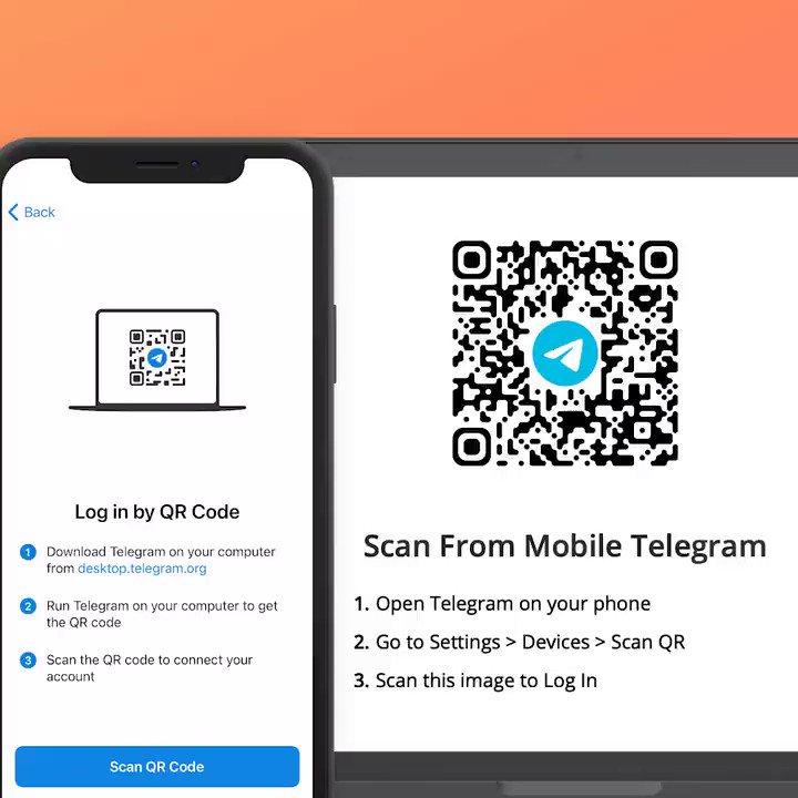 Code qr telegram scan QR Code