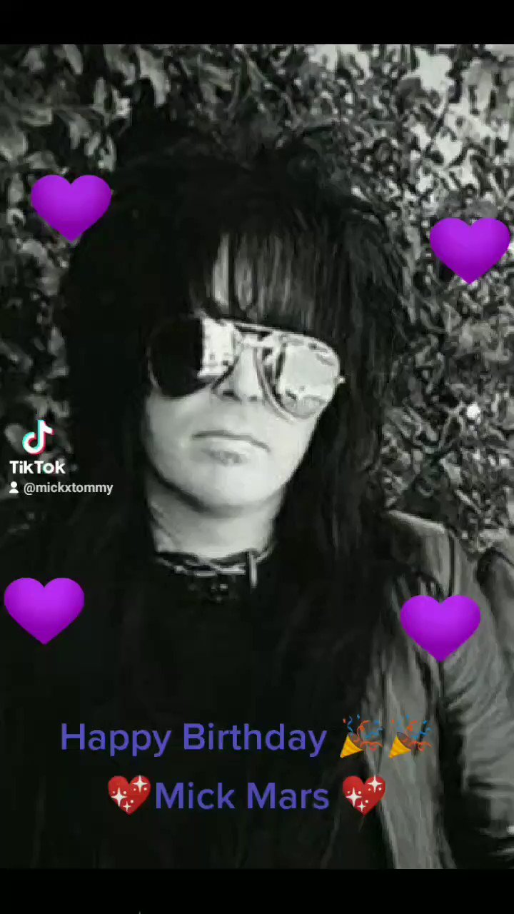 Happy birthday Mick Mars       