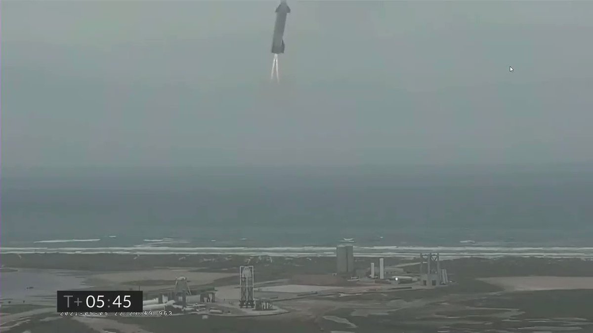 RT @RocketRundown: TOUCHDOWN OF #SN15 https://t.co/O1htCFeK44