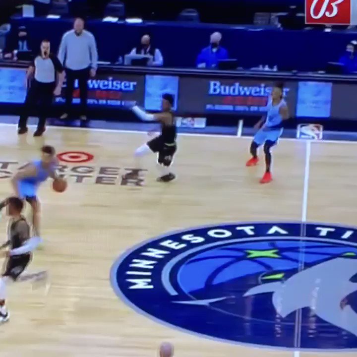 Nice open field tackle from Jarred Vanderbilt. Ja is elusive but he never had a chance https://t.co/cpskNIATgC