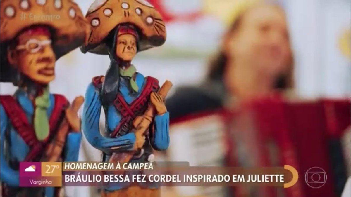 bráulio bessa e dorgival homenageando a juliette com um cordel emocionante. ♥️
JULIETTE NOSSO ORGULHO https://t.co/zUpXXvx19C