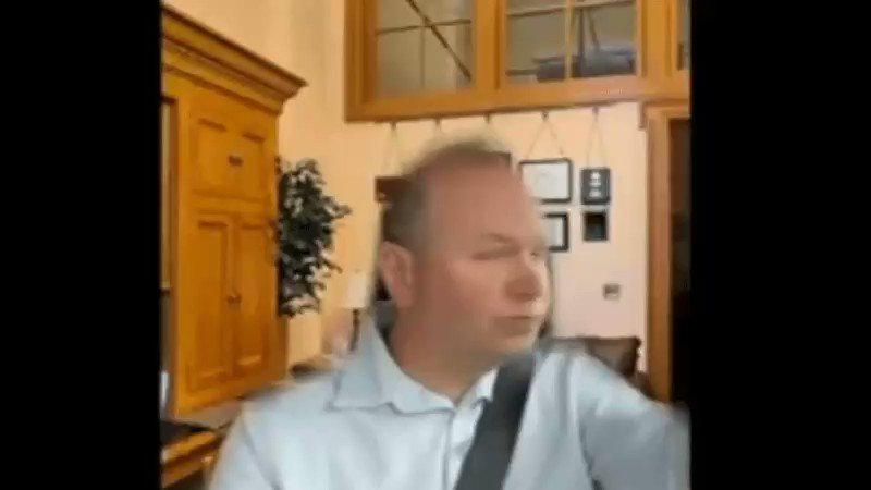 State Senator uses fake background during committee hearing on distracted driving. While driving. This douchebag is lucky we don’t go below 0. @brennerforohio 0/10 https://t.co/IUveCriauX https://t.co/qzl84ZbqQN