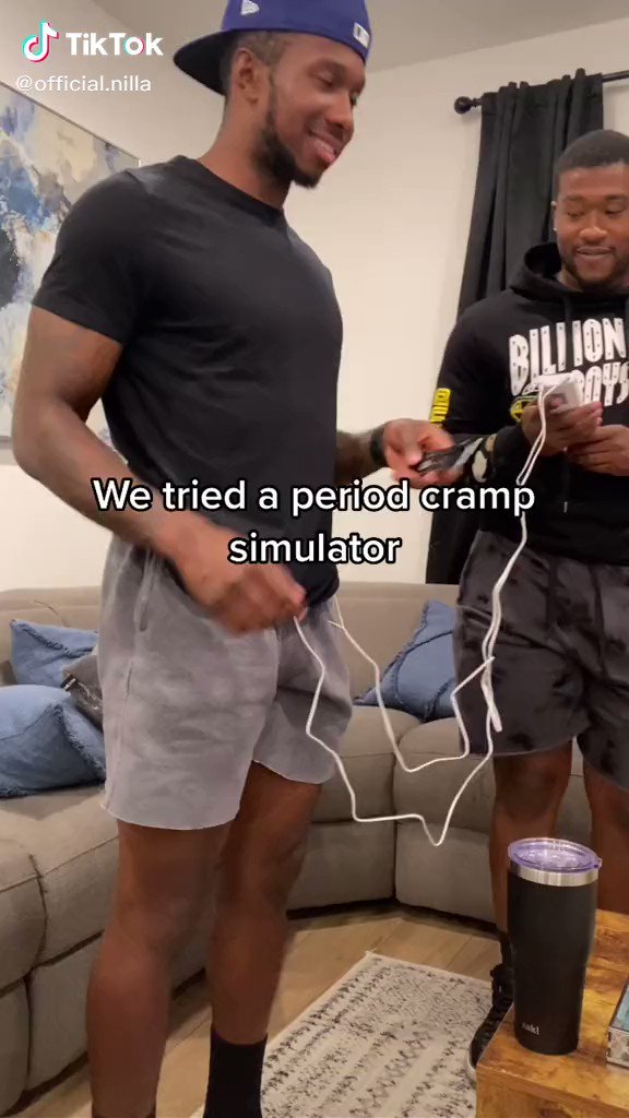 Videos: Men Can't Handle Period Pain Simulator on TikTok