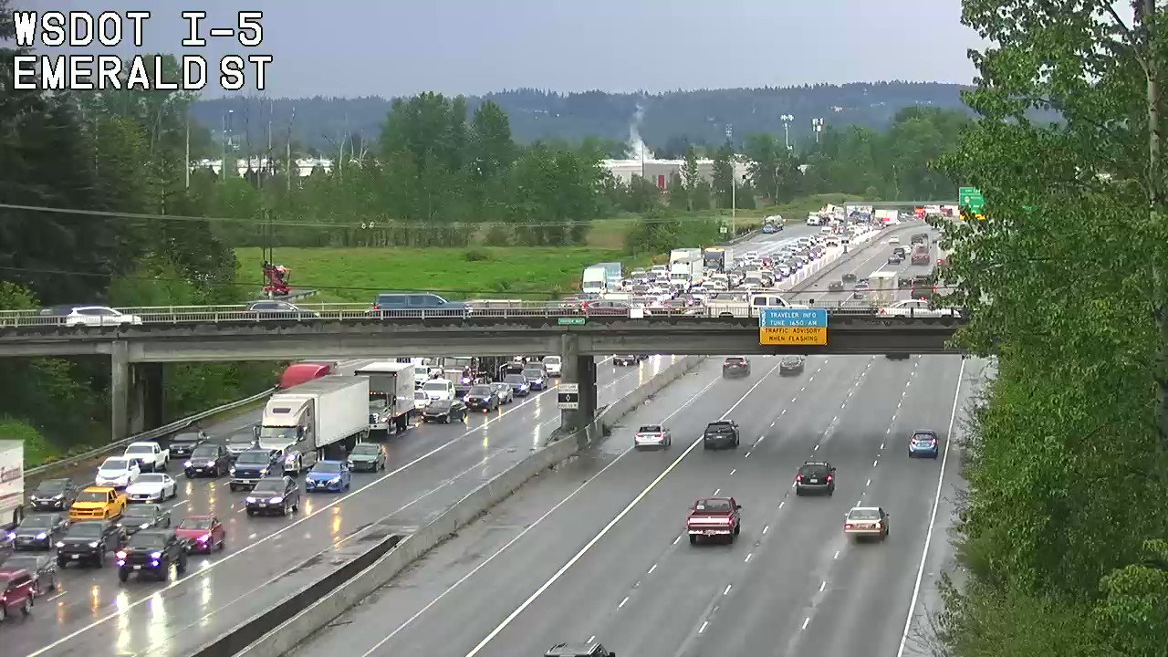 WSDOT Traffic on Twitter "Here's a look at some of the backup that's
