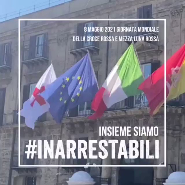 Sventola la bandiera della Croce Rossa nella facciata settecentesca del Palazzo d'Orléans, a Palermo, sede della presidenza della @Regione_Sicilia
Oggi è 8 maggio, Giornata Mondiale della Croce Rossa e Mezzaluna Rossa,data di nascita di #HenryDunant, fondatore della #CroceRossa https://t.co/7sPv7iAMa4