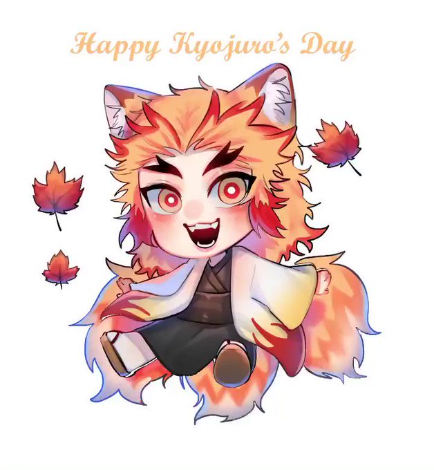 ًًさんがTwitterに投稿した煉獄杏寿郎(鬼滅の刃)のイラスト。