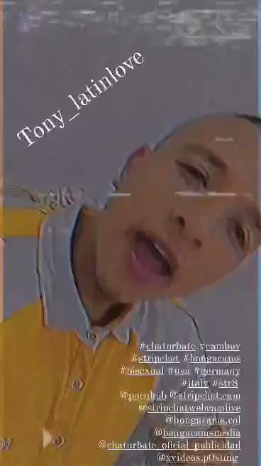 ONLINE
@ElPajasX

@chaturbateLATIN

@ChaturbateColom

@Stripchat

@Stripchat_fan

@BongacamsM

@BongaCams_Fan