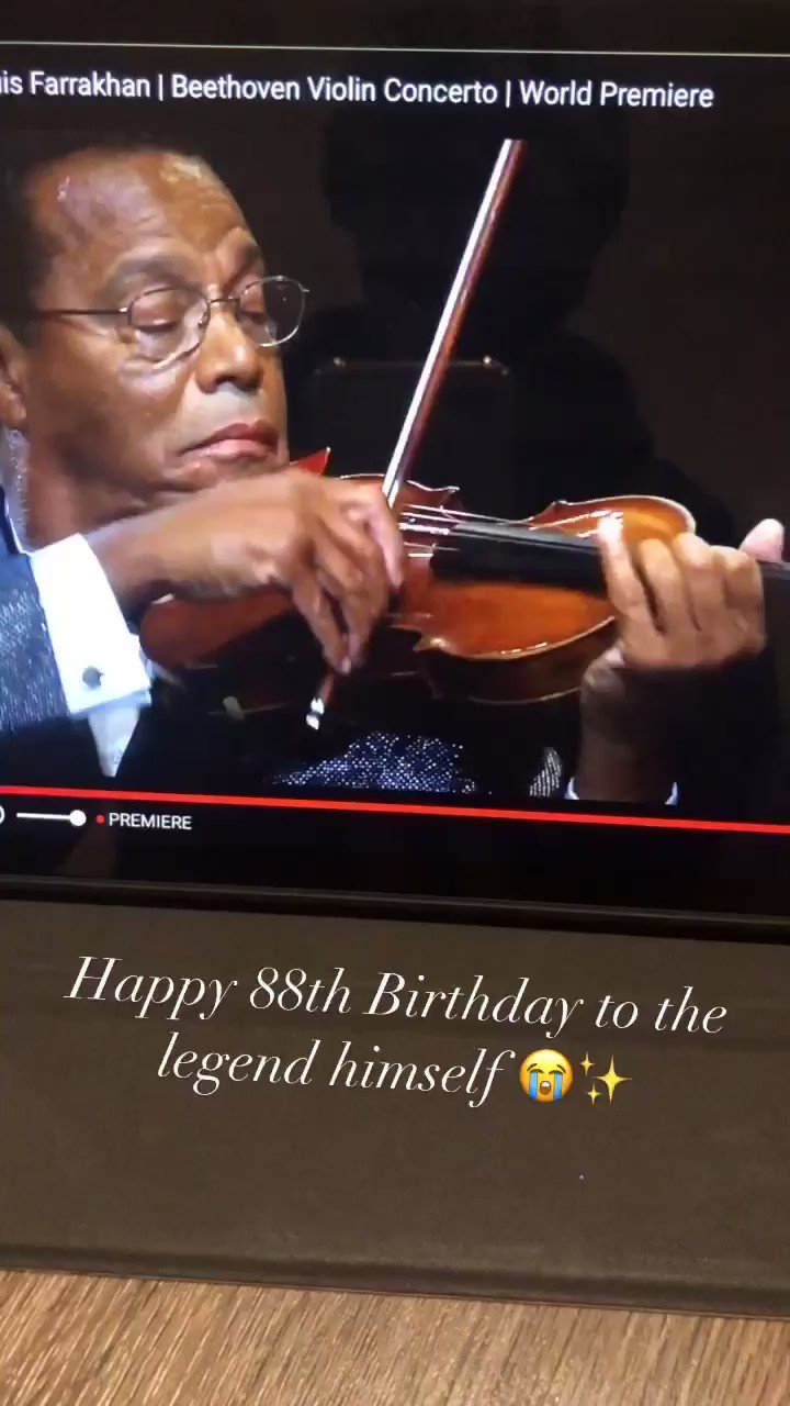 Happy 88th Birthday to The Honorable Minister Louis Farrakhan    