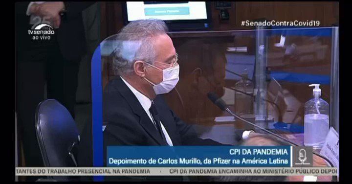 - Gerente Geral da Pfizer na América Latina bota ponto final na CPI do Renan: "o Brasil foi um dos primeiros países do mundo a ter o registro da vacina Pfizer."
- Parabéns Anvisa e Min Eduardo Pazuello. https://t.co/FSqIKsa680