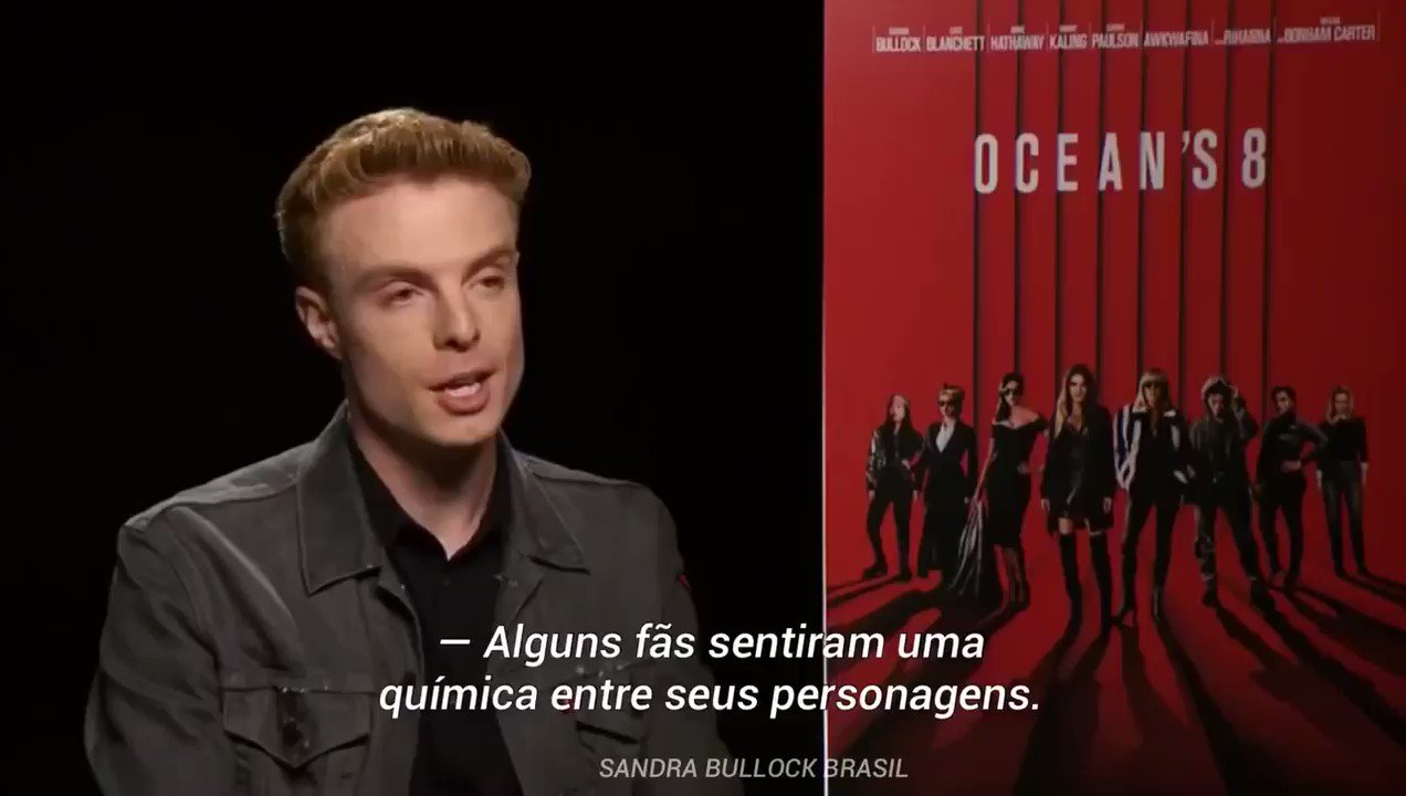 A FAMOSA QUÍMICA!

HAPPY BDAY BLANCHETT |  Sandra Bullock e Cate Blanchett em entrevista sobre Ocean\s 8, 2018. 