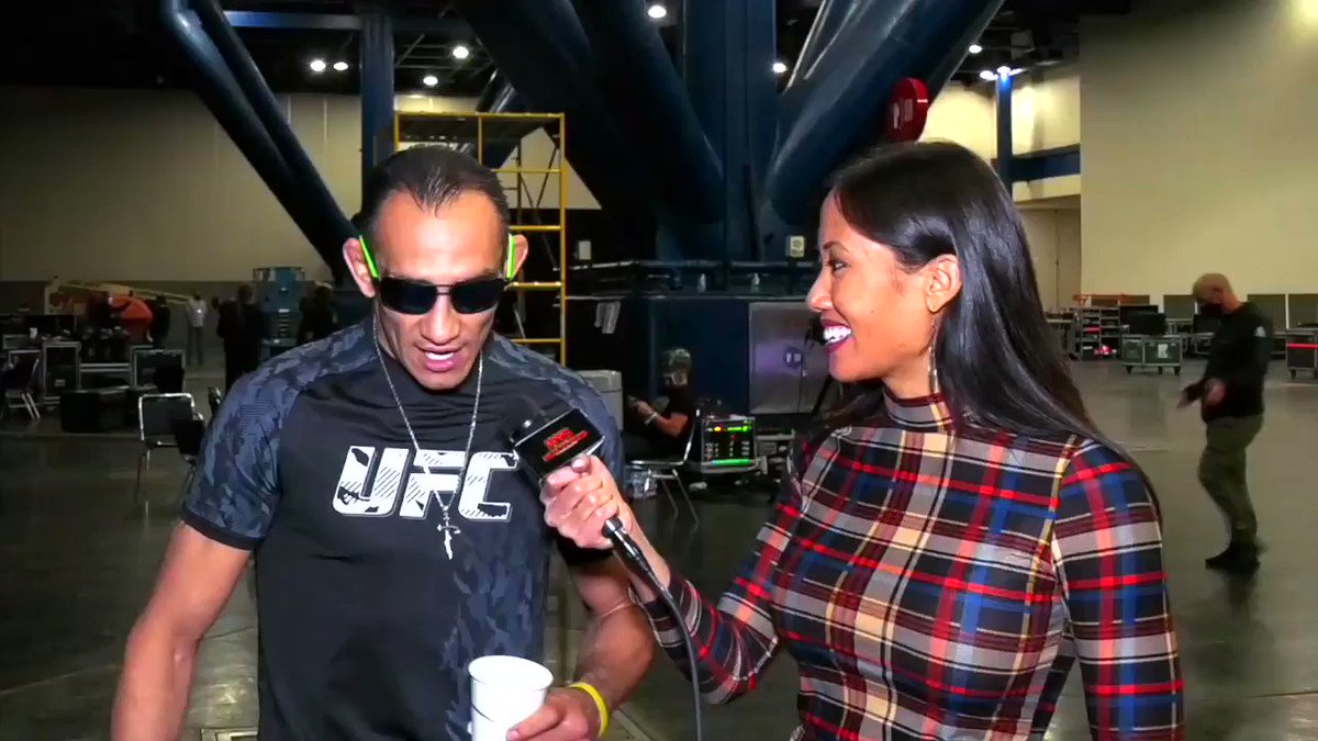 Concert + Monster Truck Rally = UFC event. Tony Fergusonโs epic description on why you should tune in to #UFC262 Full interview here โโ> https://t.co/LSLPGR8Fpo https://t.co/Yin3pXel7X