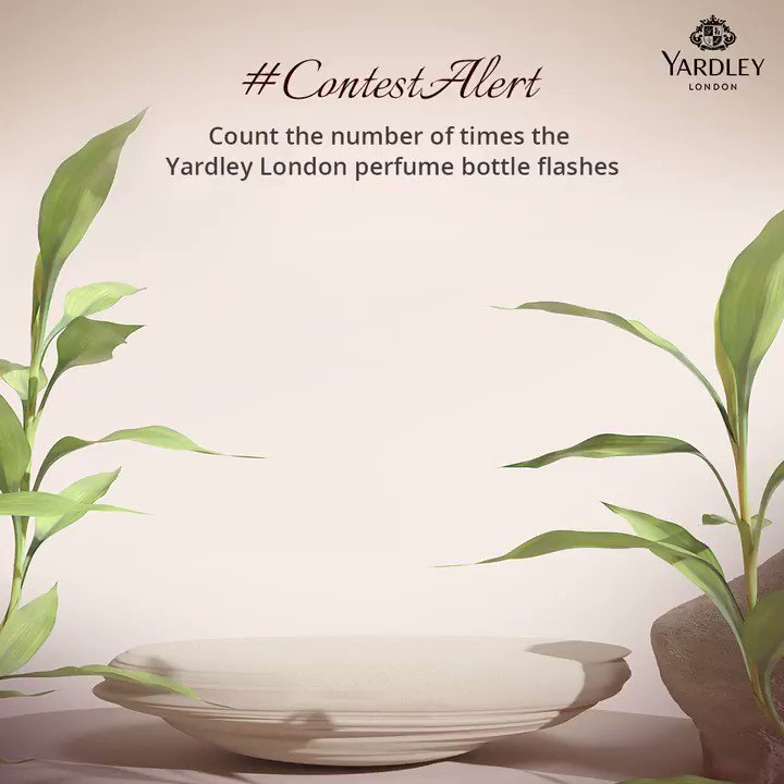 #ContestAlert🚨
Let the game begin. Test your quickness to count the number of times the Yardley London perfume bottle appears. Challenge 5 friends to participate too and win special discount vouchers.
#YardleyLondon #Scents #Perfumes #WomensFragrances https://t.co/qp0tkJO82D