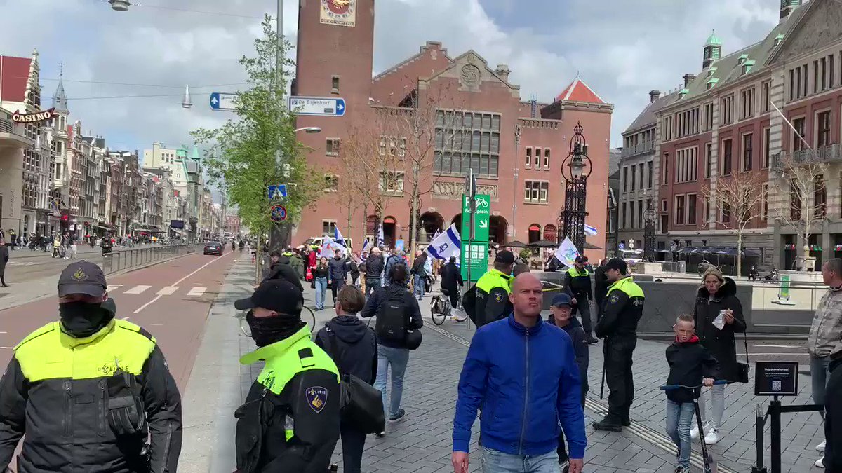 Melding politie Beursplein Amsterdam