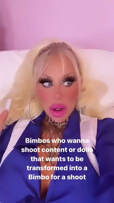 Bimbos (women & trans women) who wanna shoot content and are able to travel to Dorset, U.K. send me a