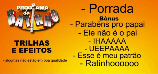 [ Ratinho ] Que É isso Meu Filho Calma EFEITO SONORO ! ( DOWNLOAD ) 