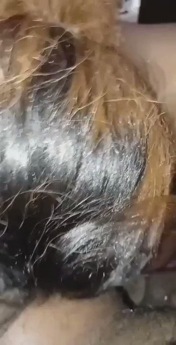 Had @Luna_eclipses24 on her knees throating my dick and sucking my balls while she was otp with her fam